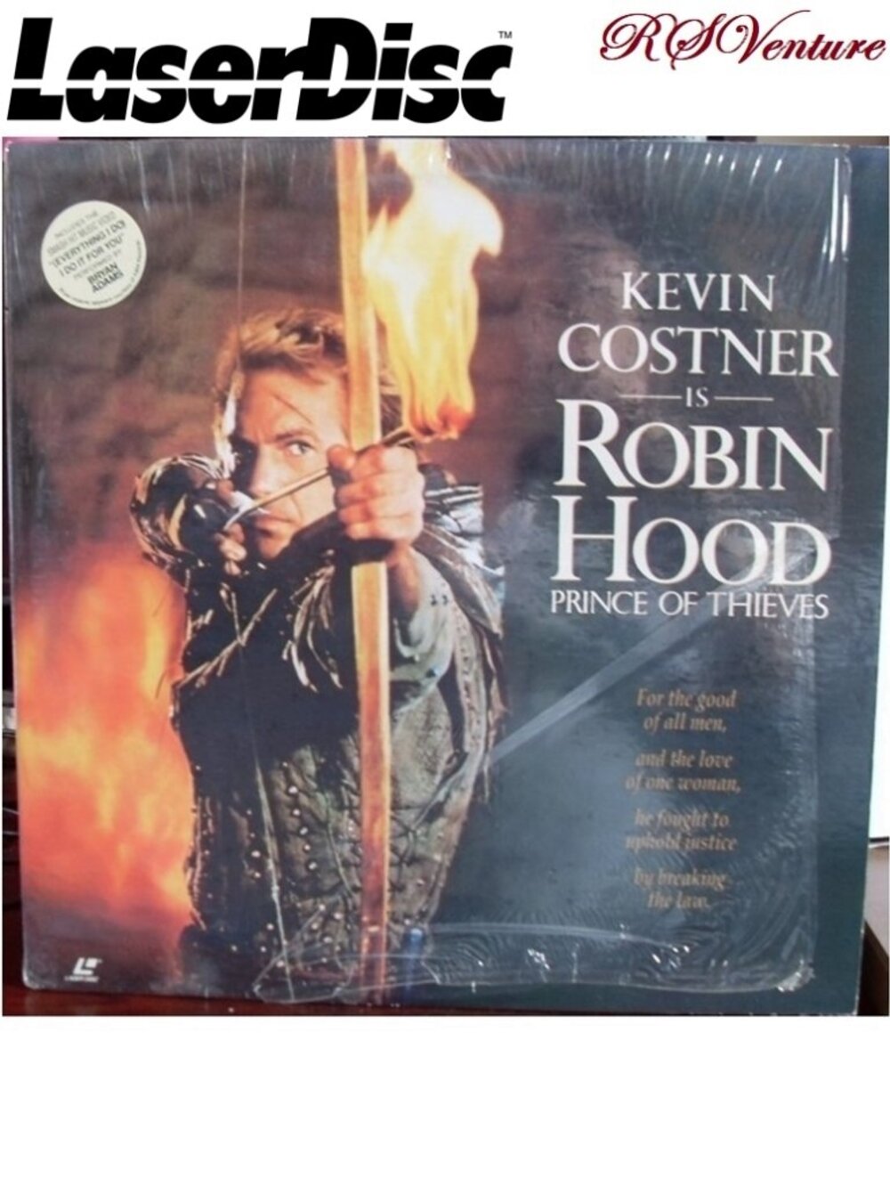 LaserDisc Film "ROBIN HOOD"